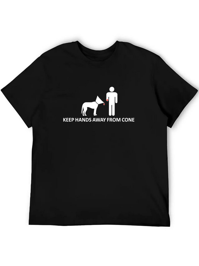 Beware Of The Cone Lightweight Cotton T-Shirt – Daily Comfort Graphic Shirt