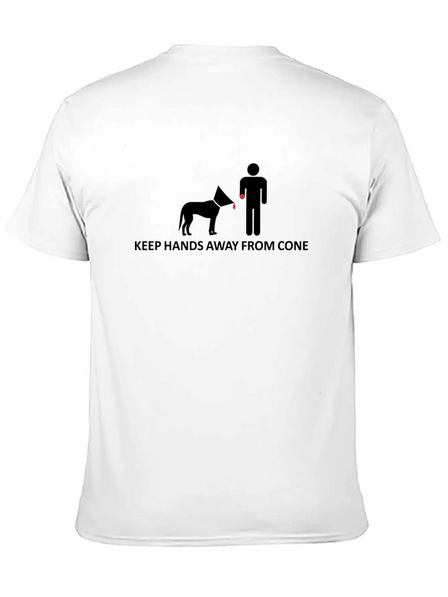 Beware Of The Cone Lightweight Cotton T-Shirt – Daily Comfort Graphic Shirt