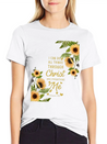 Bible Verses Lightweight Cotton T-Shirt – Daily Comfort Graphic Shirt