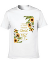 Bible Verses Lightweight Cotton T-Shirt – Daily Comfort Graphic Shirt