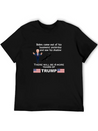 BIDEN SHADOW 4 MORE YEARS OF TRUMP Lightweight Cotton T-Shirt – Daily Comfort Graphic Shirt