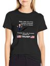 BIDEN SHADOW 4 MORE YEARS OF TRUMP Lightweight Cotton T-Shirt – Daily Comfort Graphic Shirt