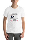BIDEN SHADOW 4 MORE YEARS OF TRUMP Lightweight Cotton T-Shirt – Daily Comfort Graphic Shirt