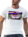 Biden Vs Trump The Match Golf Shirt Lightweight Cotton T-Shirt – Daily Comfort Graphic Shirt