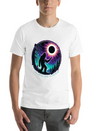 Bigfoot Total Solar Eclipse 2024 Lightweight Cotton T-Shirt – Daily Comfort Graphic Shirt