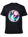 Bigfoot Total Solar Eclipse 2024 Lightweight Cotton T-Shirt – Daily Comfort Graphic Shirt