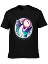 Bigfoot Total Solar Eclipse 2024 Lightweight Cotton T-Shirt – Daily Comfort Graphic Shirt