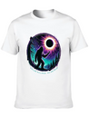 Bigfoot Total Solar Eclipse 2024 Lightweight Cotton T-Shirt – Daily Comfort Graphic Shirt