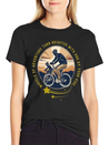 Biking With Dad Lightweight Cotton T-Shirt – Daily Comfort Graphic Shirt