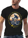 Biking With Dad Lightweight Cotton T-Shirt – Daily Comfort Graphic Shirt