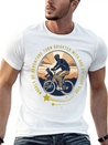 Biking With Dad Lightweight Cotton T-Shirt – Daily Comfort Graphic Shirt