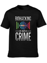 Biotechnology, Medicine, Stem Cells, Biohackers Lightweight Cotton T-Shirt – Daily Comfort Graphic Shirt