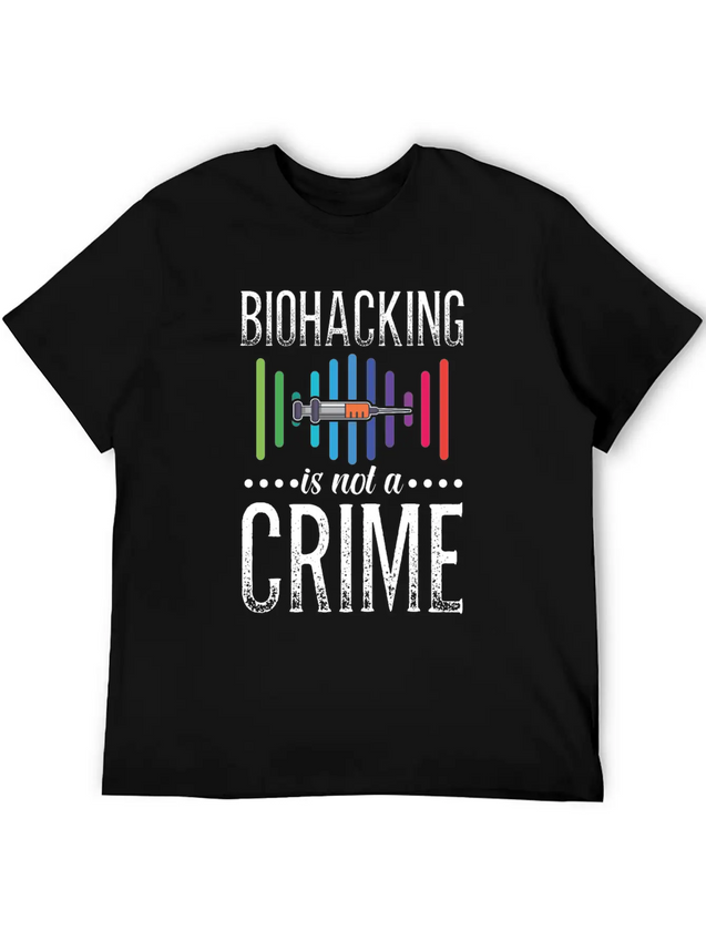 Biotechnology, Medicine, Stem Cells, Biohackers Lightweight Cotton T-Shirt – Daily Comfort Graphic Shirt