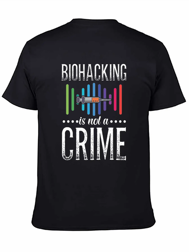 Biotechnology, Medicine, Stem Cells, Biohackers Lightweight Cotton T-Shirt – Daily Comfort Graphic Shirt