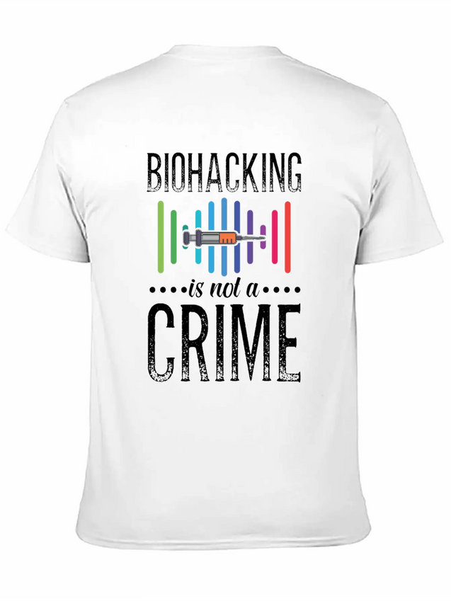 Biotechnology, Medicine, Stem Cells, Biohackers Lightweight Cotton T-Shirt – Daily Comfort Graphic Shirt