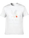 Bird Lover Freedom Love & Peace Lightweight Cotton T-Shirt – Daily Comfort Graphic Shirt
