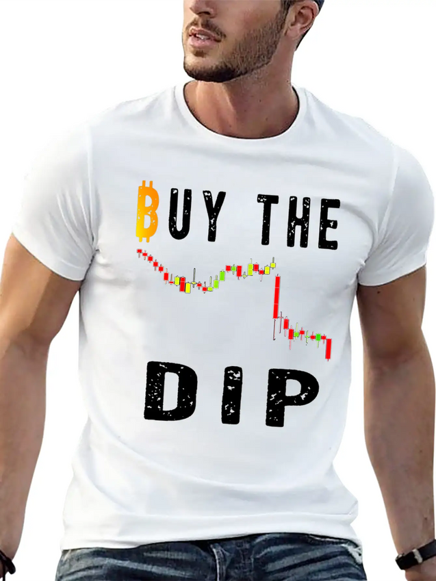 Bitcoin Crypto Father Dad Trader Crypto Crypto Lightweight Cotton T-Shirt – Daily Comfort Graphic Shirt