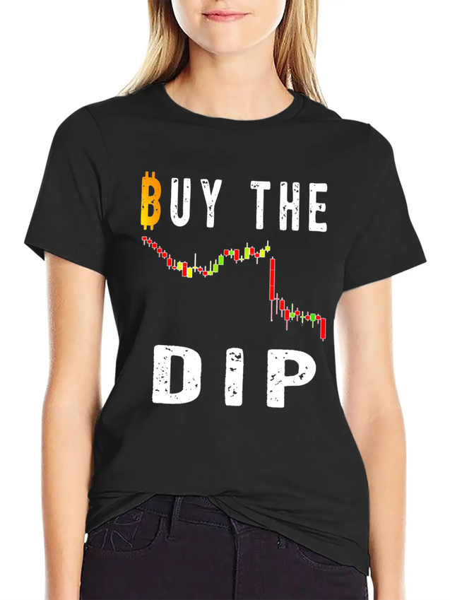 Bitcoin Crypto Father Dad Trader Crypto Crypto Lightweight Cotton T-Shirt – Daily Comfort Graphic Shirt