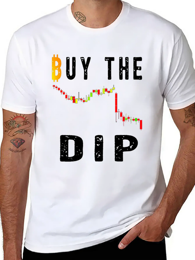 Bitcoin Crypto Father Dad Trader Crypto Crypto Lightweight Cotton T-Shirt – Daily Comfort Graphic Shirt