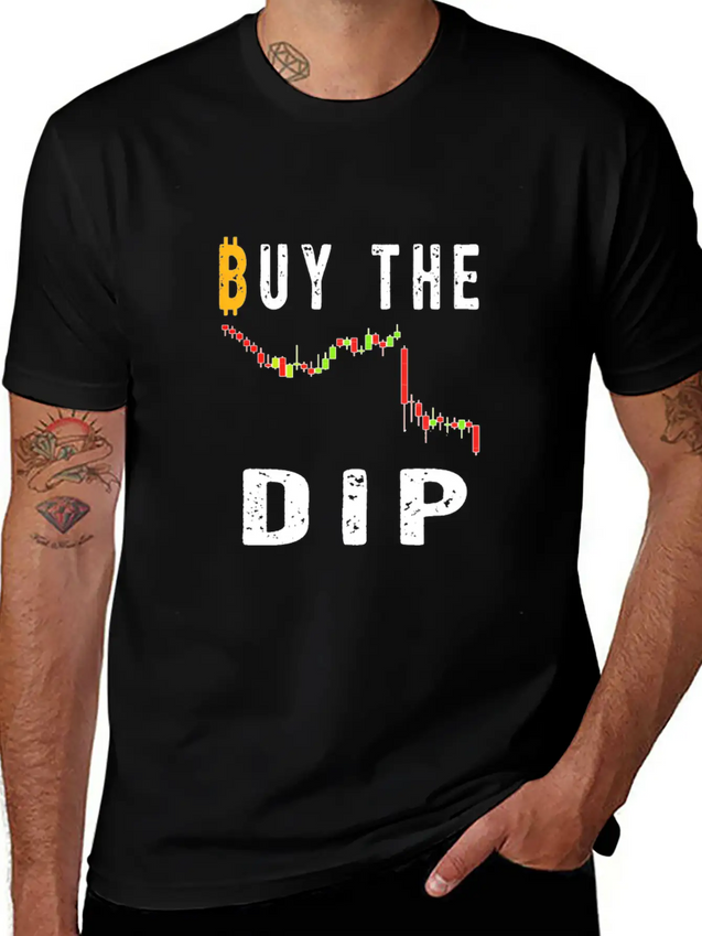 Bitcoin Crypto Father Dad Trader Crypto Lightweight Cotton T-Shirt – Daily Comfort Graphic Shirt