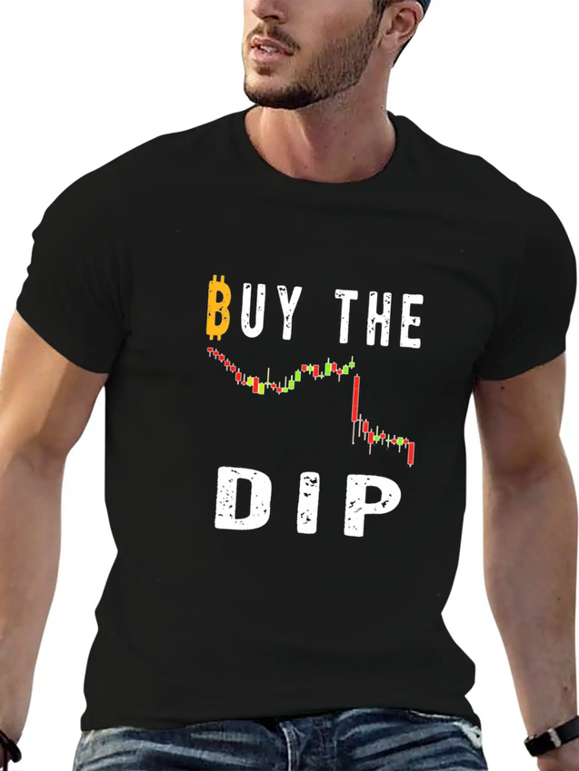 Bitcoin Crypto Father Dad Trader Crypto Lightweight Cotton T-Shirt – Daily Comfort Graphic Shirt
