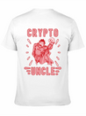 Bitcoin Crypto Uncle Cool Trader Crypto Lightweight Cotton T-Shirt – Daily Comfort Graphic Shirt
