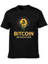 Bitcoin Revolution Lightweight Cotton T-Shirt – Daily Comfort Graphic Shirt