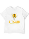 Bitcoin Revolution Lightweight Cotton T-Shirt – Daily Comfort Graphic Shirt