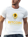Bitcoin Revolution Lightweight Cotton T-Shirt – Daily Comfort Graphic Shirt