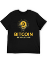 Bitcoin Revolution Lightweight Cotton T-Shirt – Daily Comfort Graphic Shirt