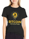 Bitcoin Revolution Lightweight Cotton T-Shirt – Daily Comfort Graphic Shirt