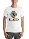 Bitcoin Revolutionizing Finance BTC Crypto Design Lightweight Cotton T-Shirt – Daily Comfort Graphic Shirt