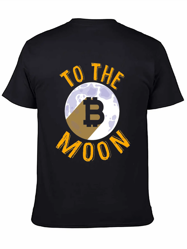Bitcoin Tshirt For BTC Miners And Crypto Traders Lightweight Cotton T-Shirt – Daily Comfort Graphic Shirt