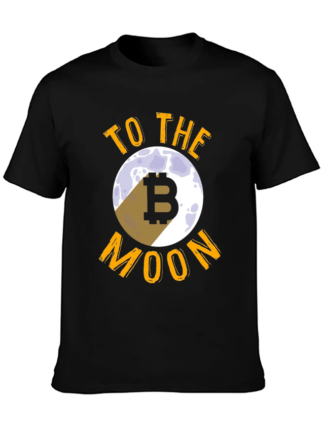 Bitcoin Tshirt For BTC Miners And Crypto Traders Lightweight Cotton T-Shirt – Daily Comfort Graphic Shirt