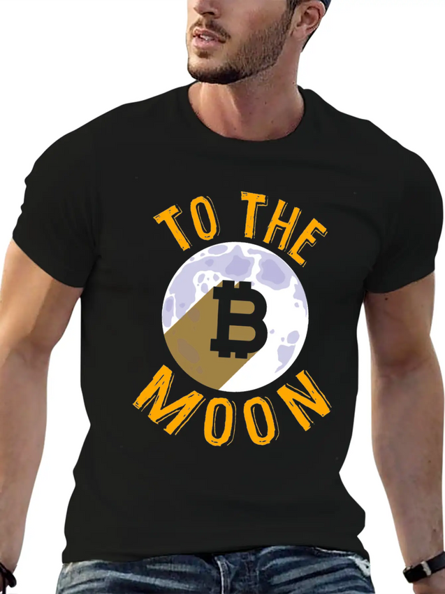 Bitcoin Tshirt For BTC Miners And Crypto Traders Lightweight Cotton T-Shirt – Daily Comfort Graphic Shirt