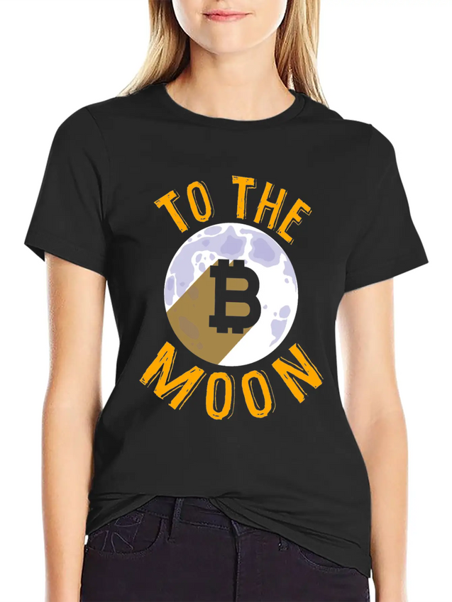Bitcoin Tshirt For BTC Miners And Crypto Traders Lightweight Cotton T-Shirt – Daily Comfort Graphic Shirt