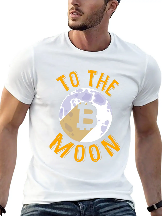 Bitcoin Tshirt For BTC Miners And Crypto Traders Lightweight Cotton T-Shirt – Daily Comfort Graphic Shirt