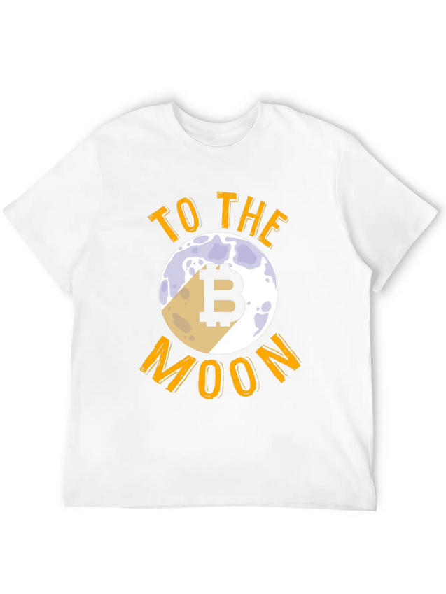 Bitcoin Tshirt For BTC Miners And Crypto Traders Lightweight Cotton T-Shirt – Daily Comfort Graphic Shirt