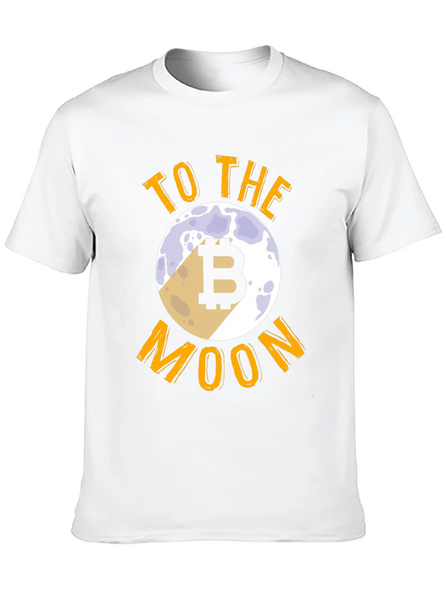 Bitcoin Tshirt For BTC Miners And Crypto Traders Lightweight Cotton T-Shirt – Daily Comfort Graphic Shirt