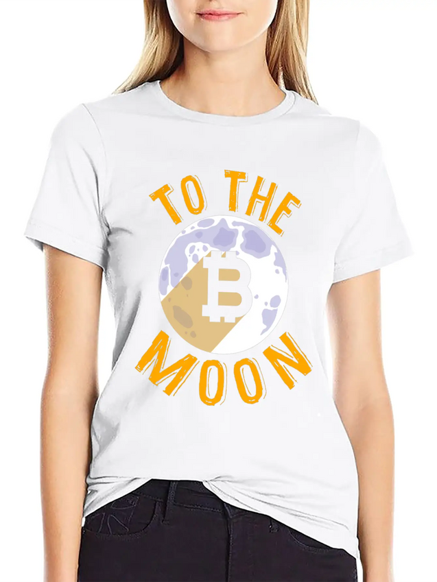 Bitcoin Tshirt For BTC Miners And Crypto Traders Lightweight Cotton T-Shirt – Daily Comfort Graphic Shirt