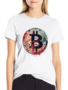 Bitcoin Unique Logo Lightweight Cotton T-Shirt – Daily Comfort Graphic Shirt
