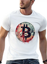 Bitcoin Unique Logo Lightweight Cotton T-Shirt – Daily Comfort Graphic Shirt