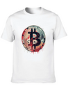 Bitcoin Unique Logo Lightweight Cotton T-Shirt – Daily Comfort Graphic Shirt