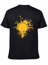 Blob Graffiti Drops Spray Water Sun Sea Holiday Va Lightweight Cotton T-Shirt – Daily Comfort Graphic Shirt