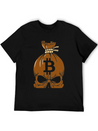 Blockchain Skull Lightweight Cotton T-Shirt – Daily Comfort Graphic Shirt