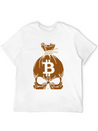 Blockchain Skull Lightweight Cotton T-Shirt – Daily Comfort Graphic Shirt
