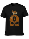 Blockchain Skull Lightweight Cotton T-Shirt – Daily Comfort Graphic Shirt