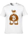 Blockchain Skull Lightweight Cotton T-Shirt – Daily Comfort Graphic Shirt