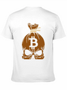 Blockchain Skull Lightweight Cotton T-Shirt – Daily Comfort Graphic Shirt
