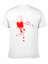 Blood Splat Lightweight Cotton T-Shirt – Daily Comfort Graphic Shirt
